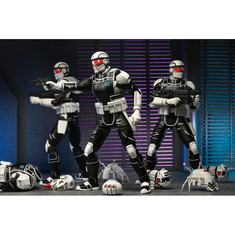 NECA - IDW Comics - Synja Commando mit Mousers - Der letzte Ronin - TMNT