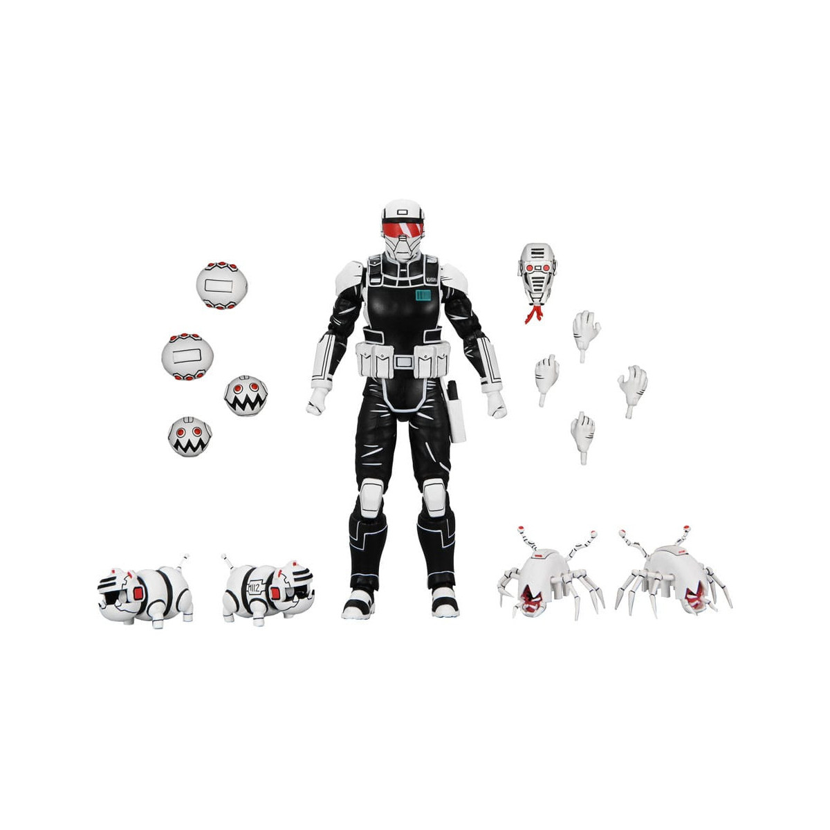 NECA - IDW Comics - Synja Commando mit Mousers - Der letzte Ronin - TMNT
