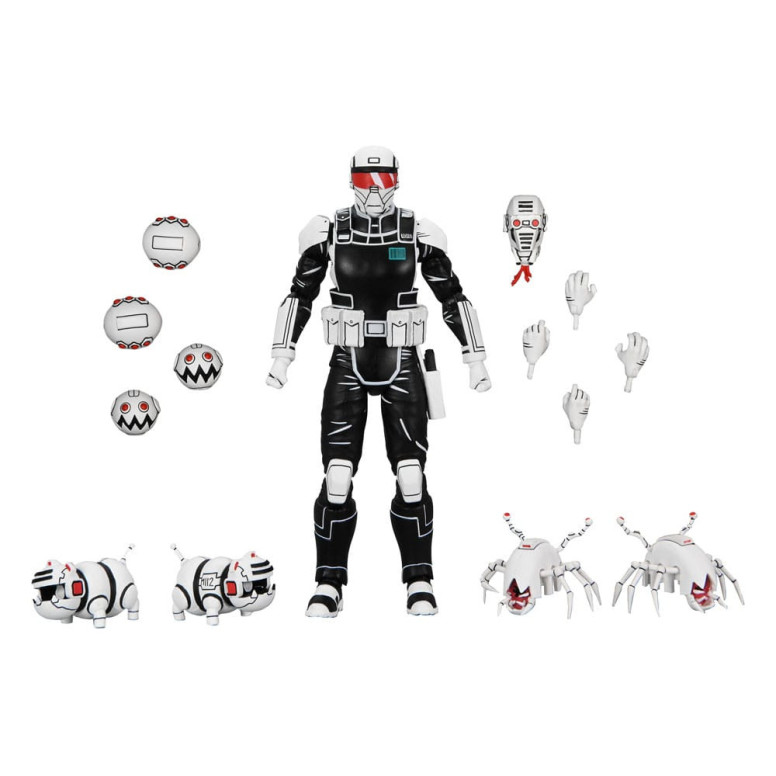 NECA - IDW Comics - Synja Commando mit Mousers - Der letzte Ronin - TMNT