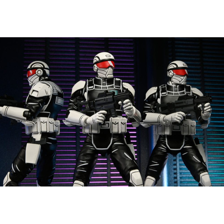 NECA - IDW Comics - Synja Commando mit Mousers - Der letzte Ronin - TMNT