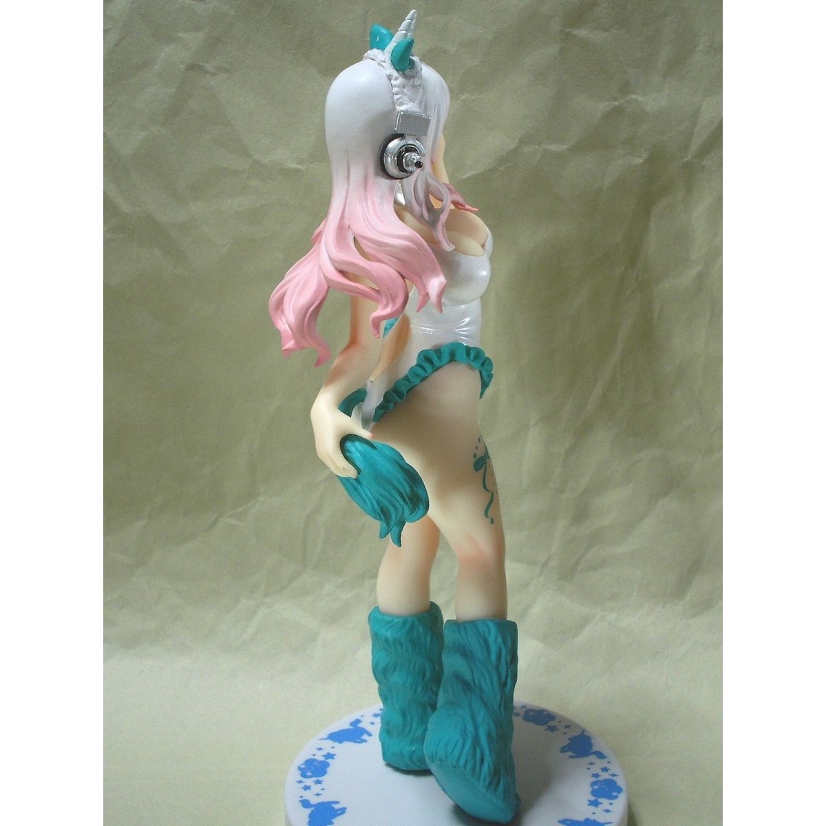 Furyu Super Sonico Figurine Licorne Blue pearl