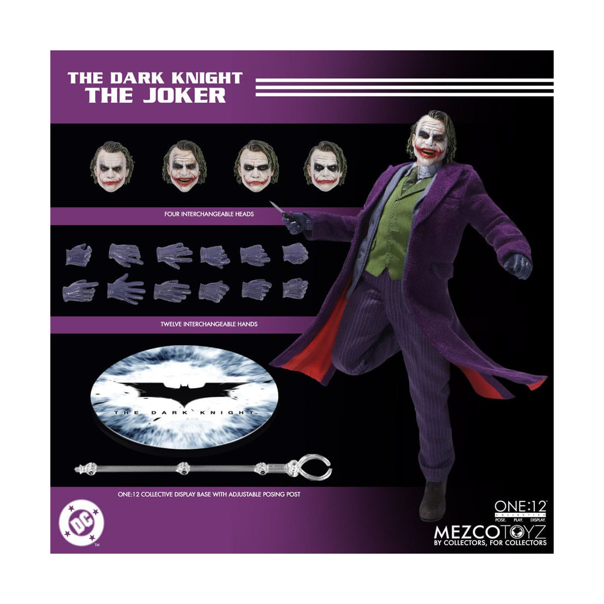 Mezco One 12 - Batman The Dark Knight - Der Joker - DC Comics