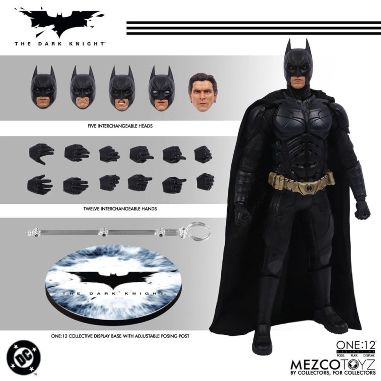Mezco One 12 - Der dunkle Ritter - BATMAN - DC Comics