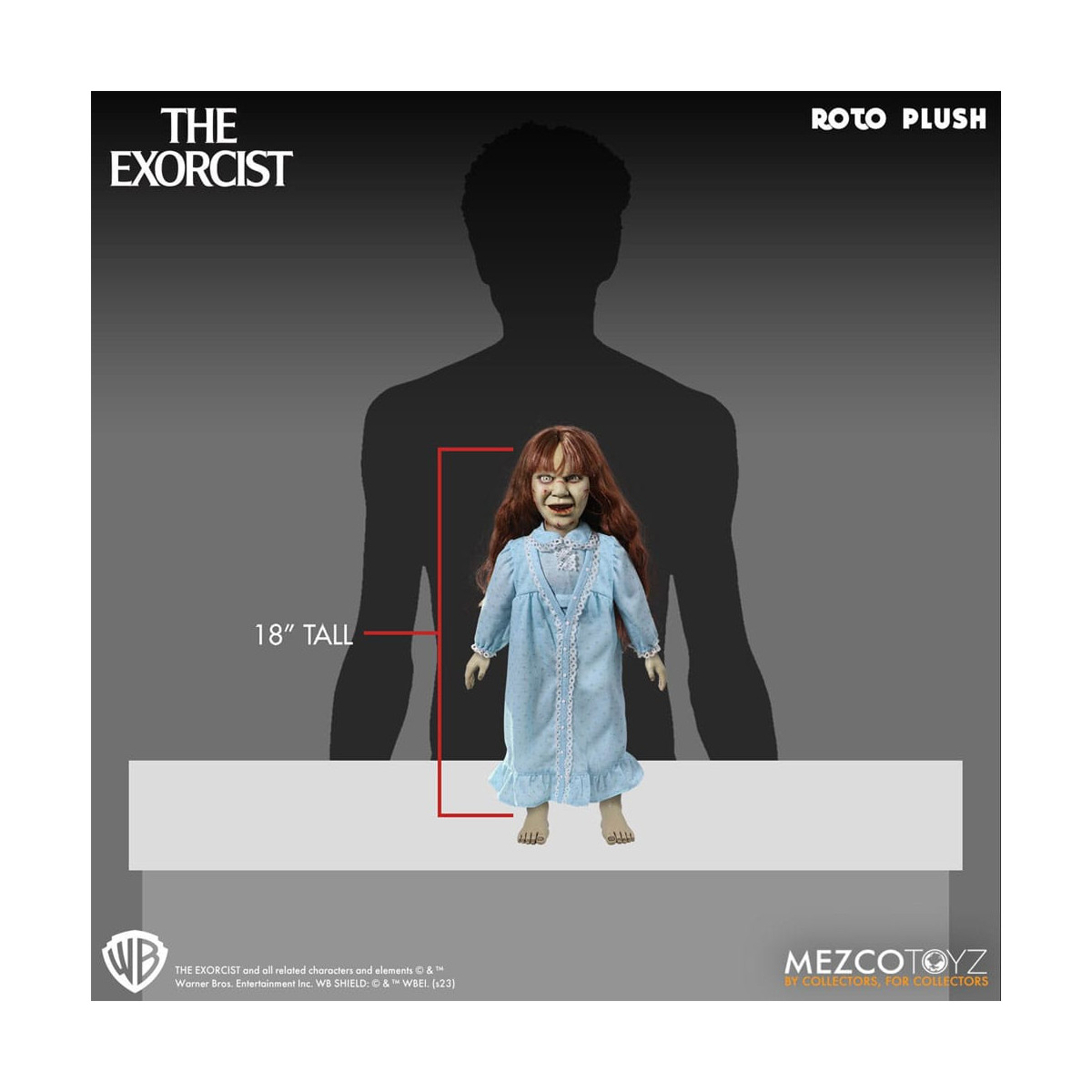 Mezco MDS - Der Exorzist - Regan MacNeil - Mezco Designer Series Roto Doll