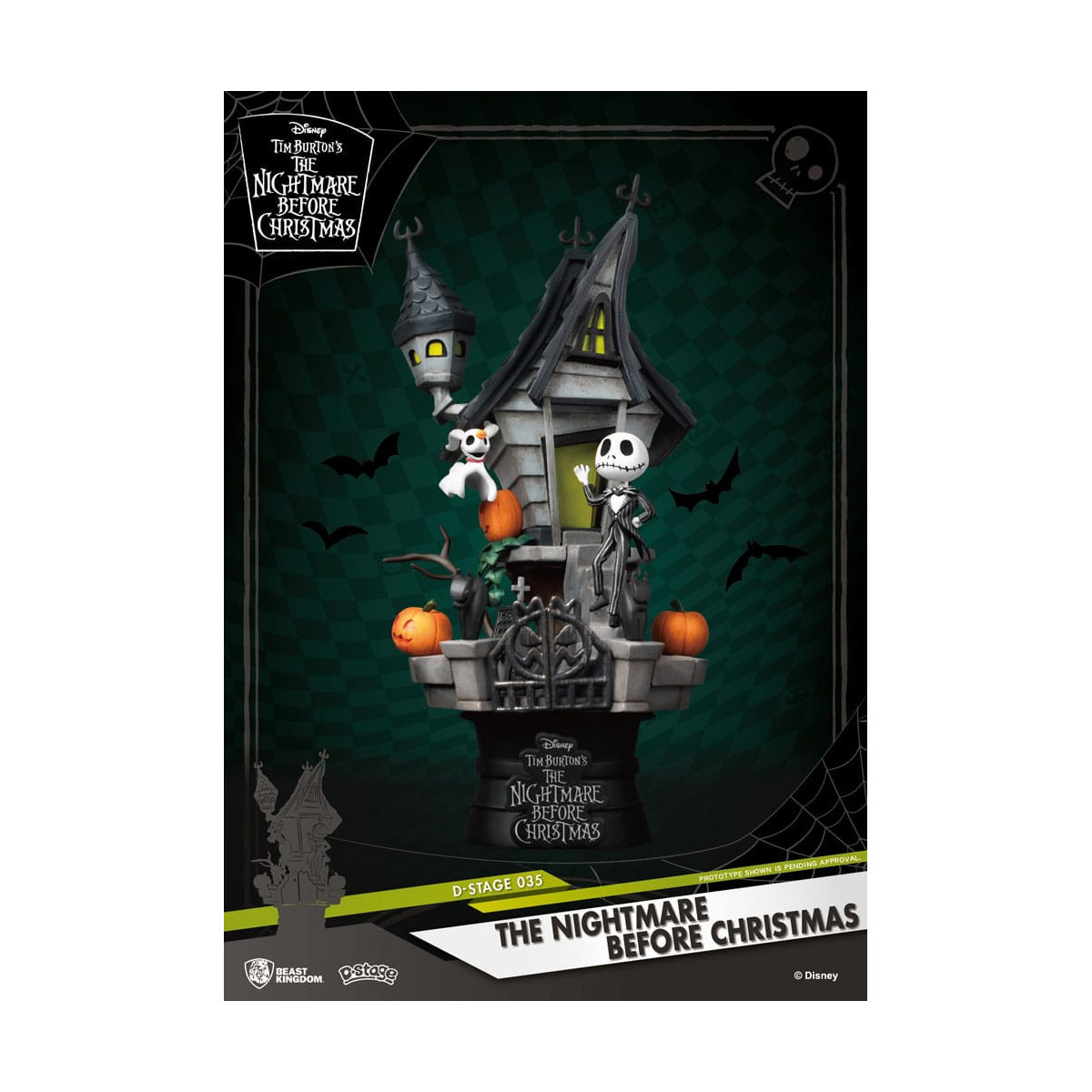 Beast Kingdom Disney - Jack's Haunted House D-Stage - Mr. Jacks Weihnachtslied