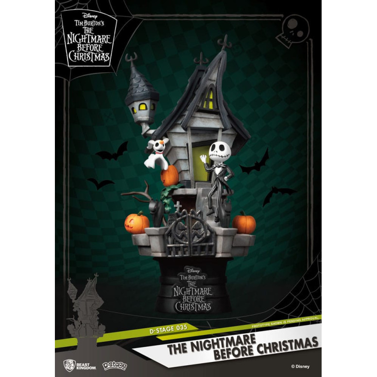 Beast Kingdom Disney - Jack's Haunted House D-Stage - Mr. Jacks Weihnachtslied