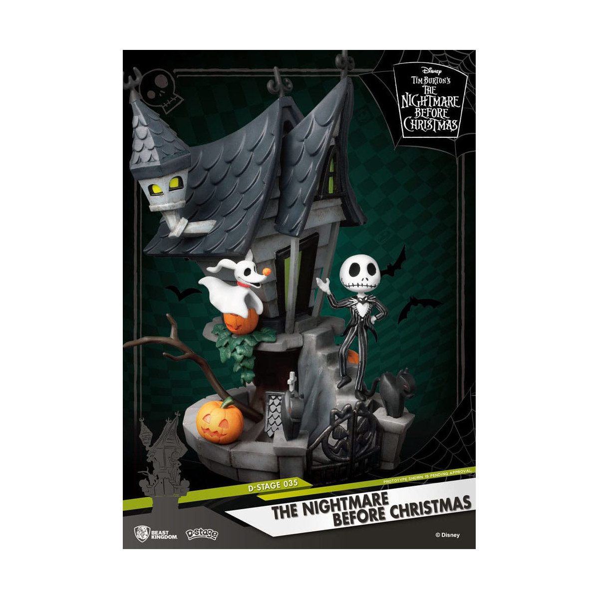 Beast Kingdom Disney - Jack's Haunted House D-Stage - Mr. Jacks Weihnachtslied