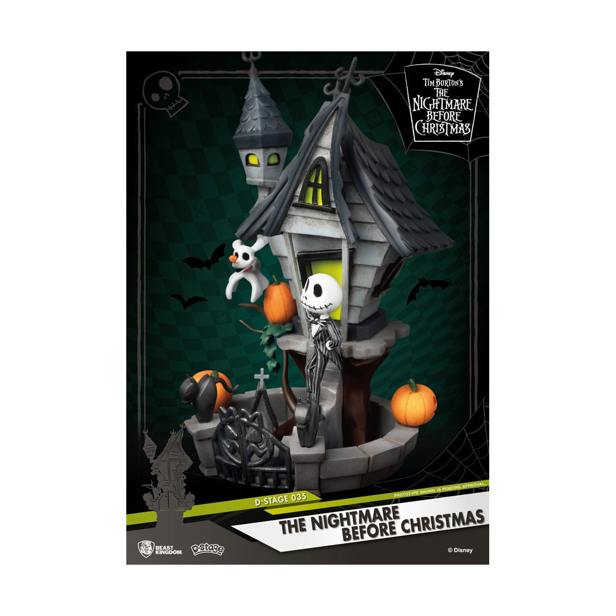 Beast Kingdom Disney - Jack's Haunted House D-Stage - Mr. Jacks Weihnachtslied