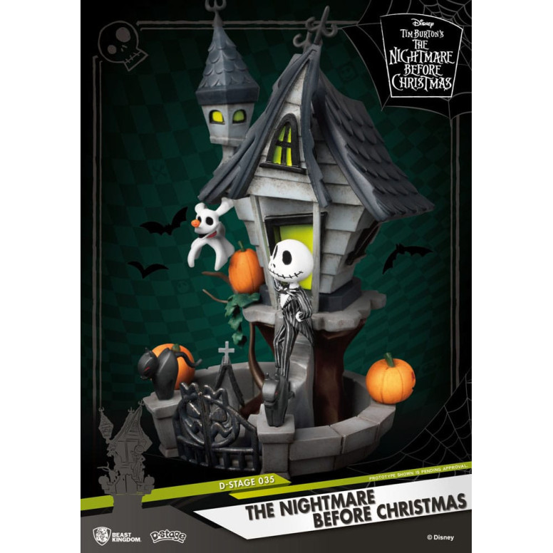 Beast Kingdom Disney - Jack's Haunted House D-Stage - Mr. Jacks Weihnachtslied