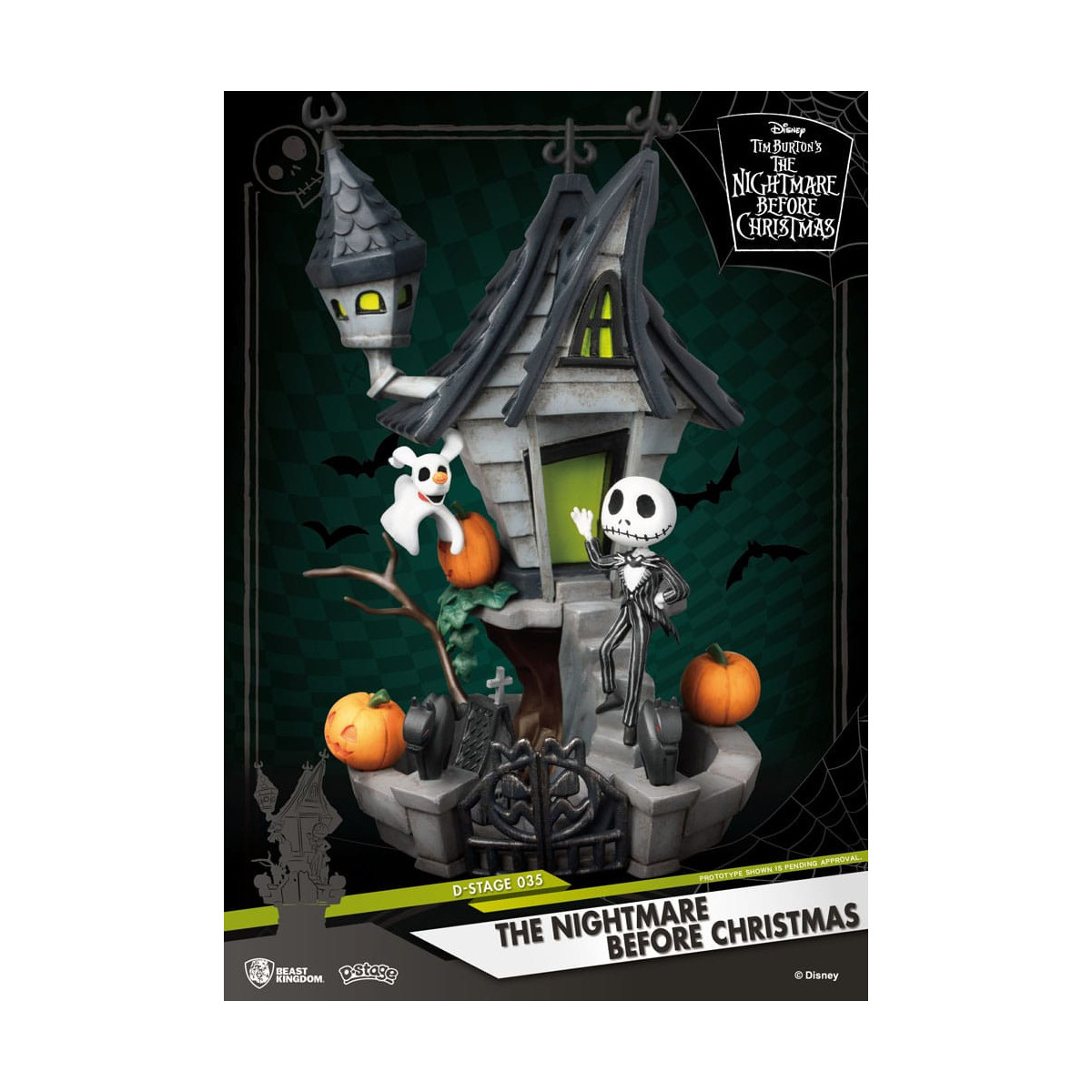 Beast Kingdom Disney - Jack's Haunted House D-Stage - Mr. Jacks Weihnachtslied