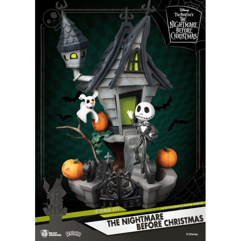 Beast Kingdom Disney - Jack's Haunted House D-Stage - Mr. Jacks Weihnachtslied