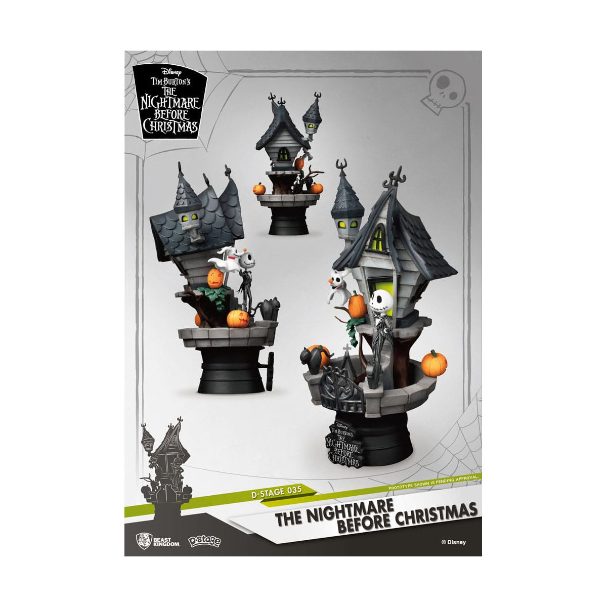 Beast Kingdom Disney - Jack's Haunted House D-Stage - Mr. Jacks Weihnachtslied