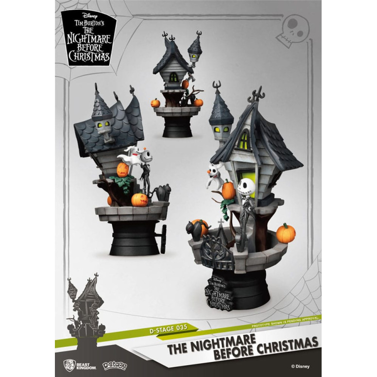 Beast Kingdom Disney - Jack's Haunted House D-Stage - Mr. Jacks Weihnachtslied