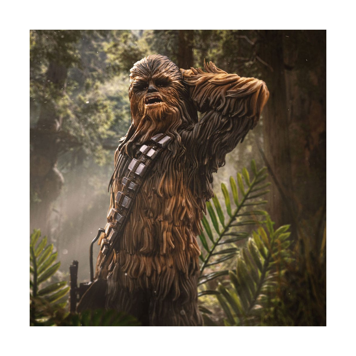 Iron Studios Star Wars - Chewbacca und Tokkat Kunst Maßstab 1/10 - Die Rückkehr der Jedi