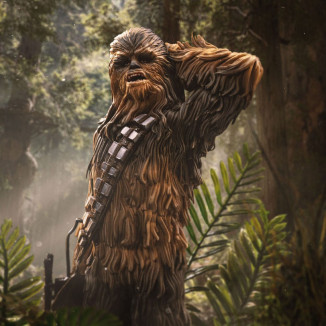 Iron Studios Star Wars - Chewbacca und Tokkat Kunst Maßstab 1/10 - Die Rückkehr der Jedi