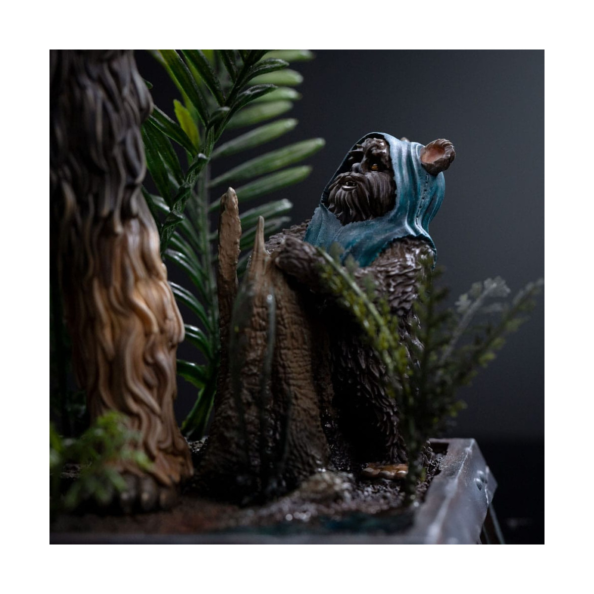 Iron Studios Star Wars - Chewbacca und Tokkat Kunst Maßstab 1/10 - Die Rückkehr der Jedi