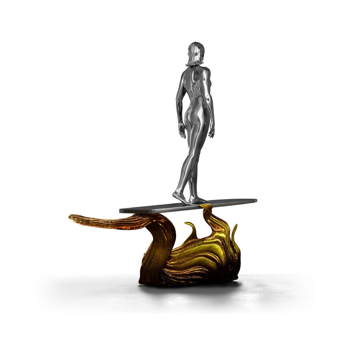 Iron Studios - Marvel Fantastic 4 - Silver Surfer Kunst Maßstab 1/10