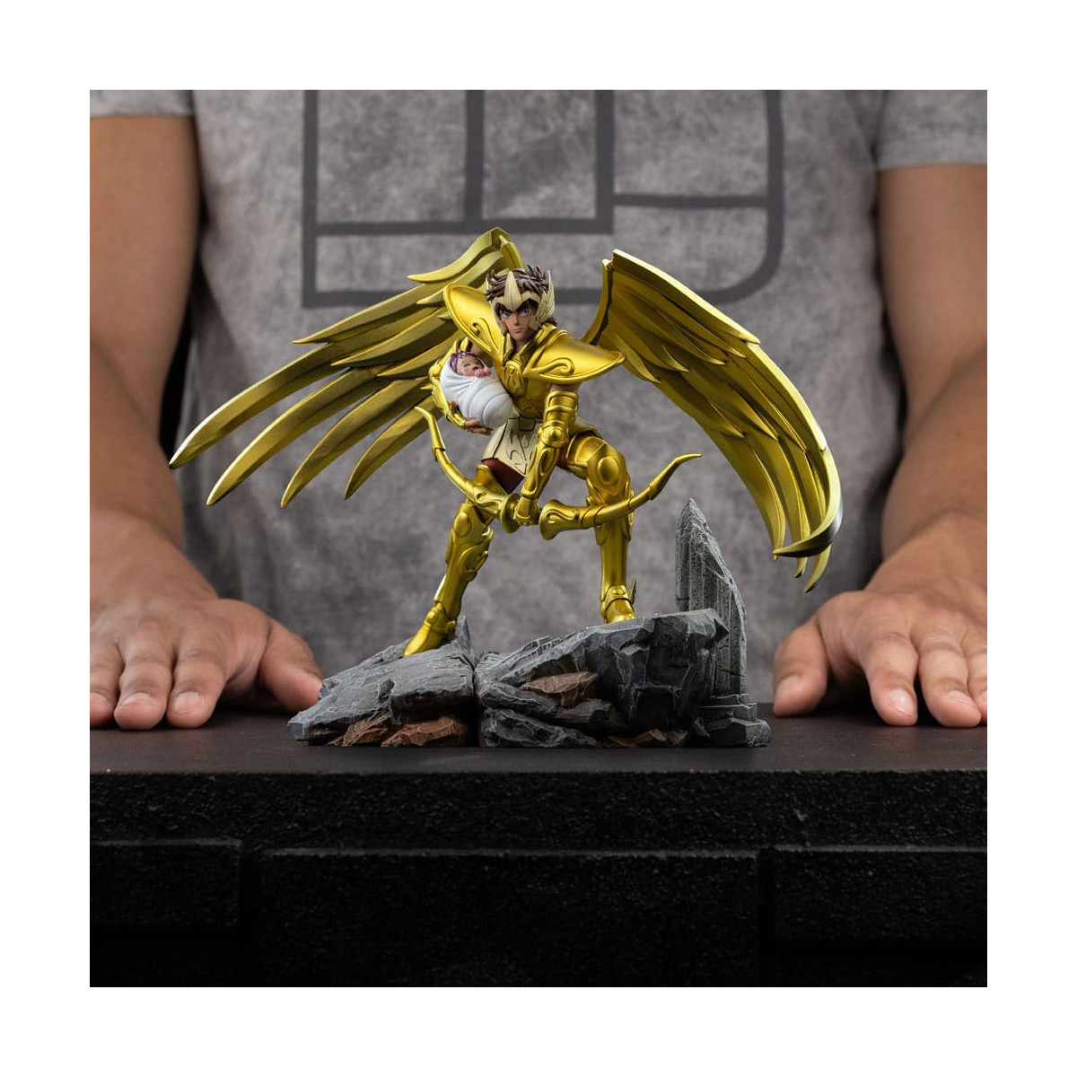 Iron Studios - Saint Seiya - Sagittarius Aiolos Art Scale 1/10 - Ritter des Tierkreises