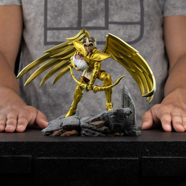 Iron Studios - Saint Seiya - Sagittarius Aiolos Art Scale 1/10 - Ritter des Tierkreises