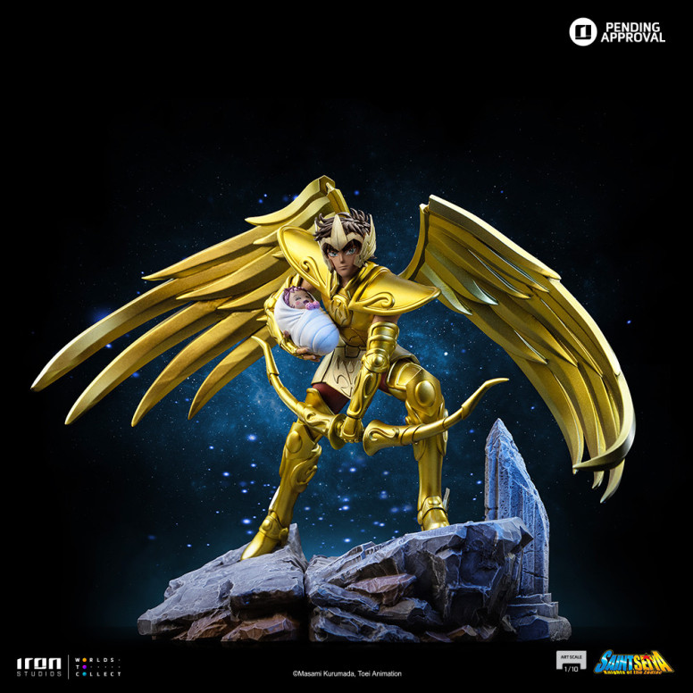 Iron Studios - Saint Seiya - Sagittarius Aiolos Art Scale 1/10 - Ritter des Tierkreises