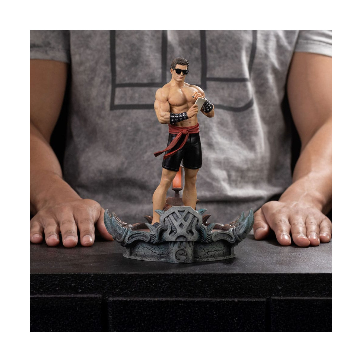 Iron Studios - Mortal Kombat - Johnny Cage Kunst Maßstab 1/10