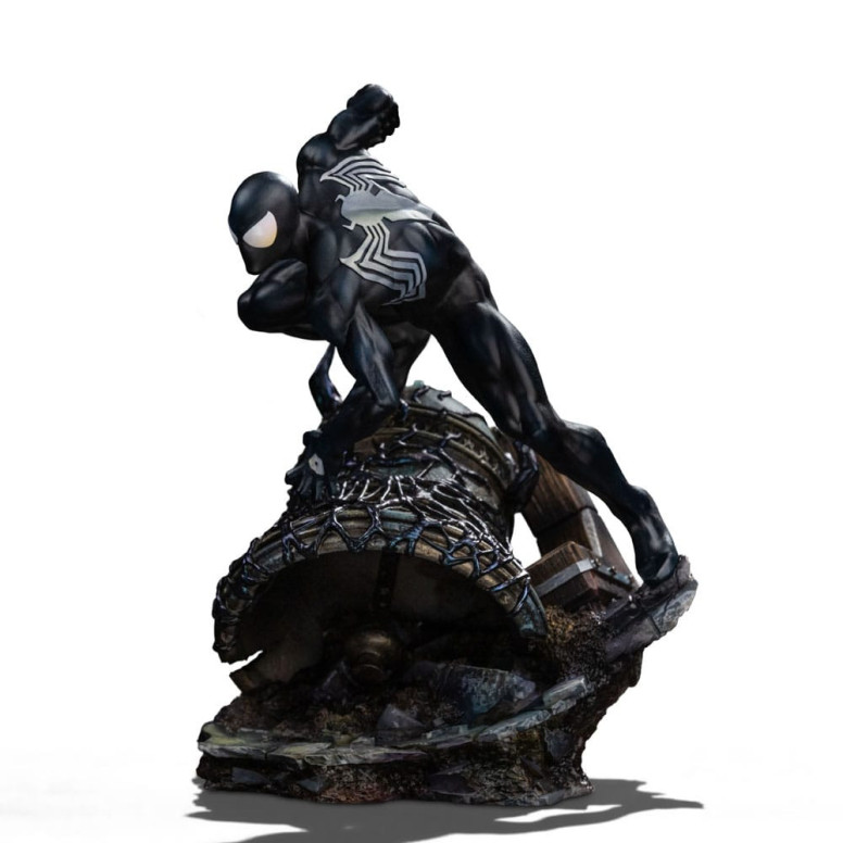 Iron Studios Marvel Comics - Spider-Man Schwarzes Kostüm BDS Art Scale