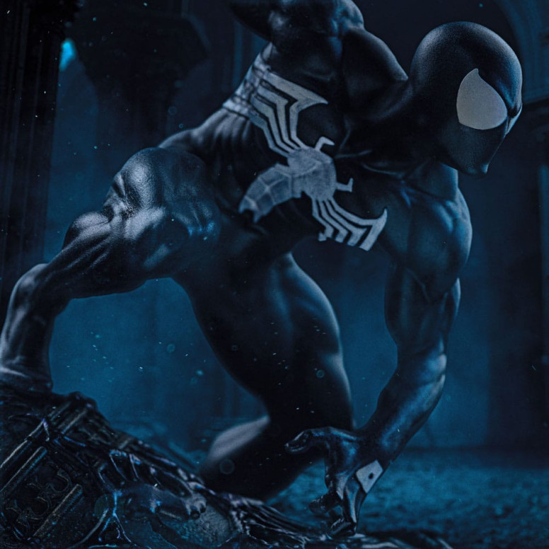 Iron Studios Marvel Comics - Spider-Man Schwarzes Kostüm BDS Art Scale