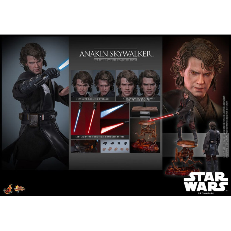 Hot toys Star Wars: Anakin Skywalker MMS839 1/6 - Episode III: Die Rache der Sith