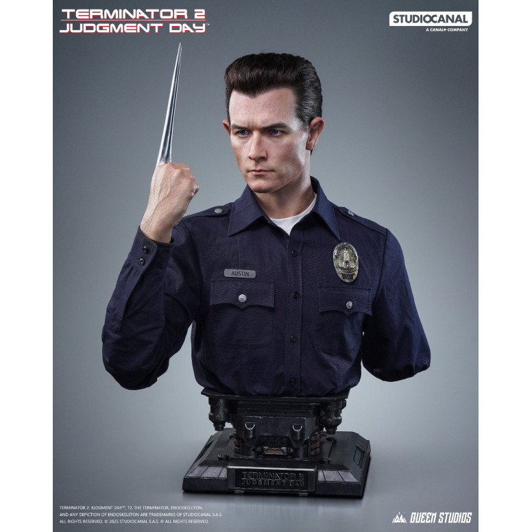 Königin-Studios - Terminator 2 - T1000 Life Size Büste 2.0