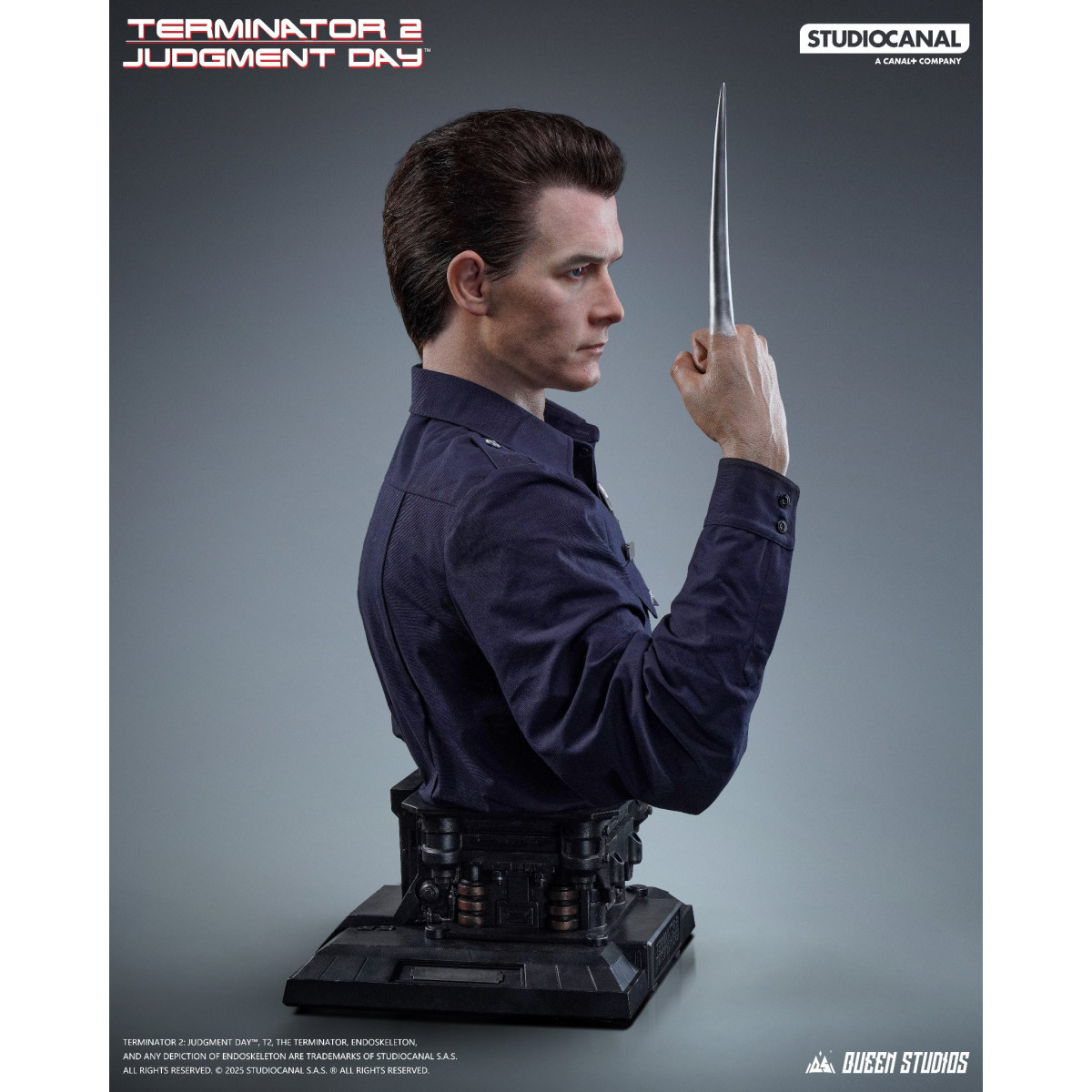 Königin-Studios - Terminator 2 - T1000 Life Size Büste 2.0