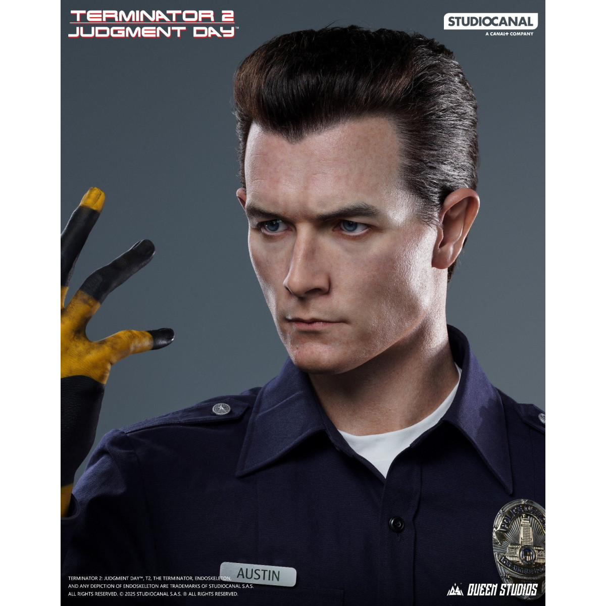 Königin-Studios - Terminator 2 - T1000 Life Size Büste 2.0