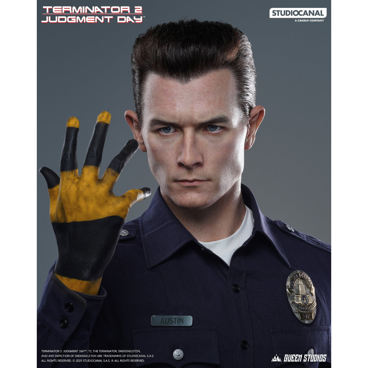 Königin-Studios - Terminator 2 - T1000 Life Size Büste 2.0
