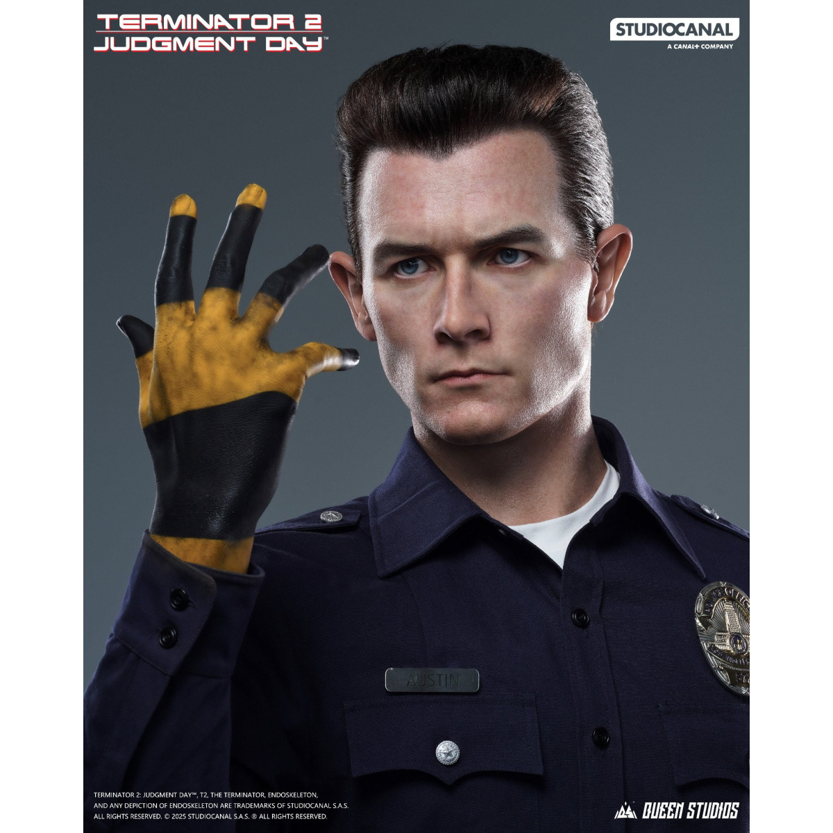 Königin-Studios - Terminator 2 - T1000 Life Size Büste 2.0