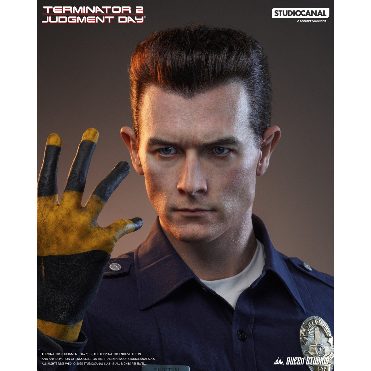 Königin-Studios - Terminator 2 - T1000 Life Size Büste 2.0