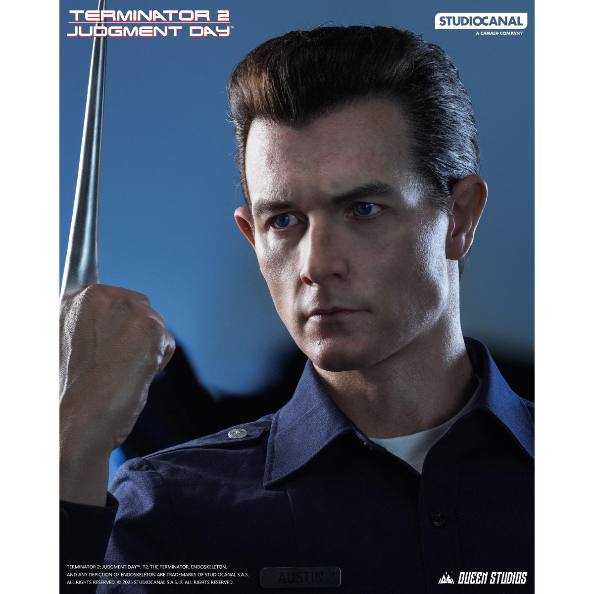 Königin-Studios - Terminator 2 - T1000 Life Size Büste 2.0