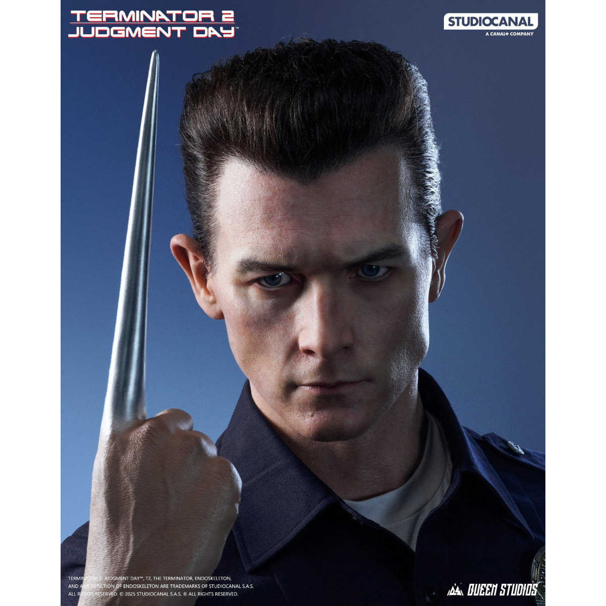 Königin-Studios - Terminator 2 - T1000 Life Size Büste 2.0