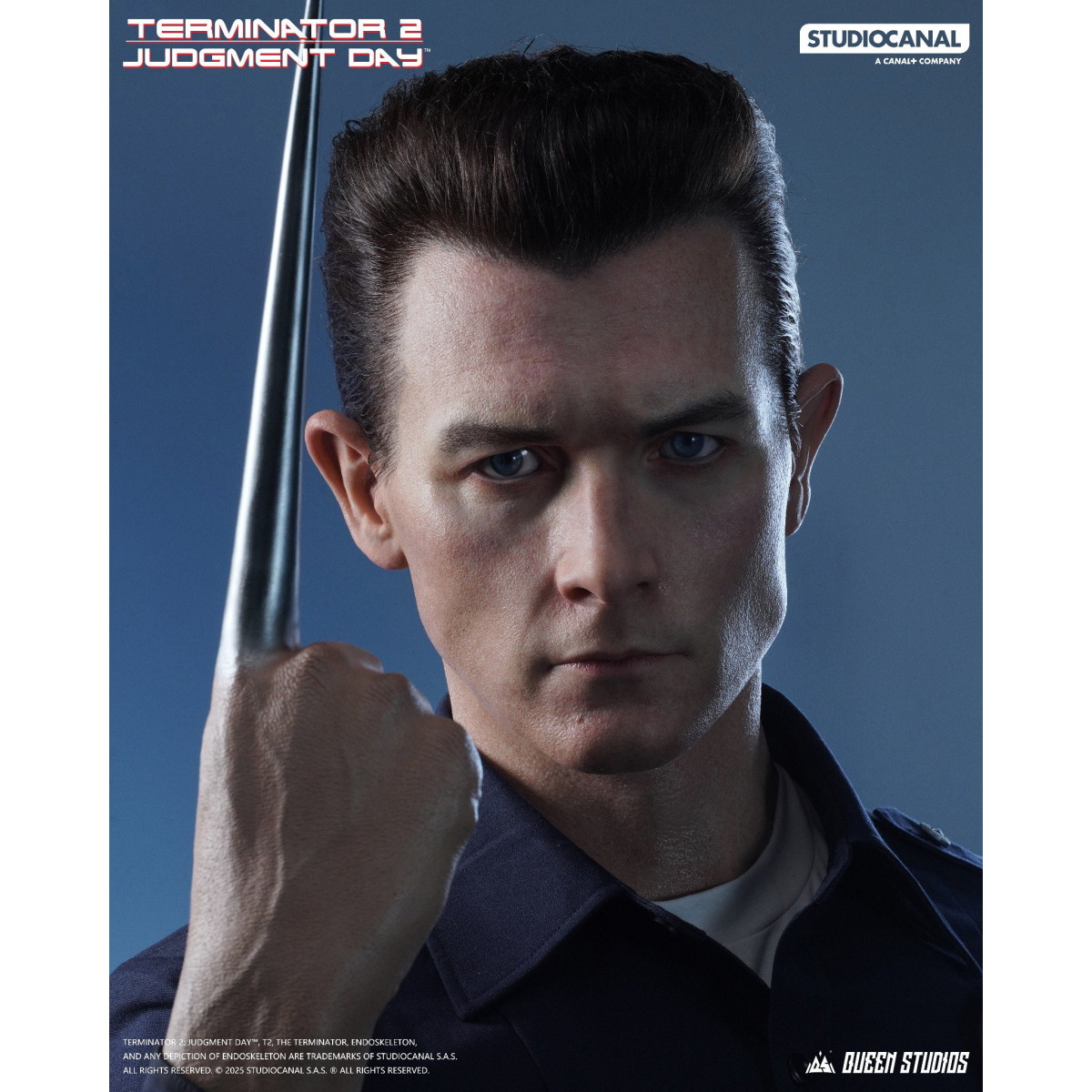 Königin-Studios - Terminator 2 - T1000 Life Size Büste 2.0