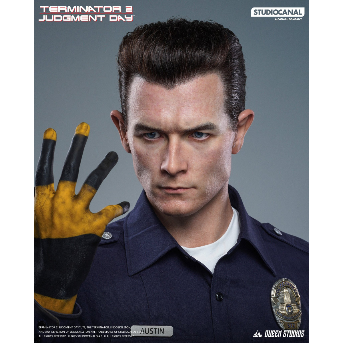 Königin-Studios - Terminator 2 - T1000 Life Size Büste 2.0