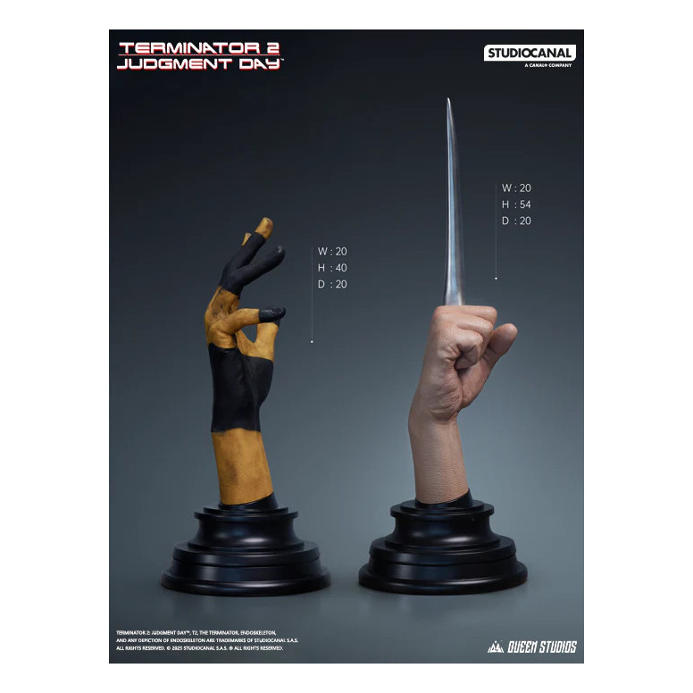 Königin-Studios - Terminator 2 - T1000 Life Size Büste 2.0