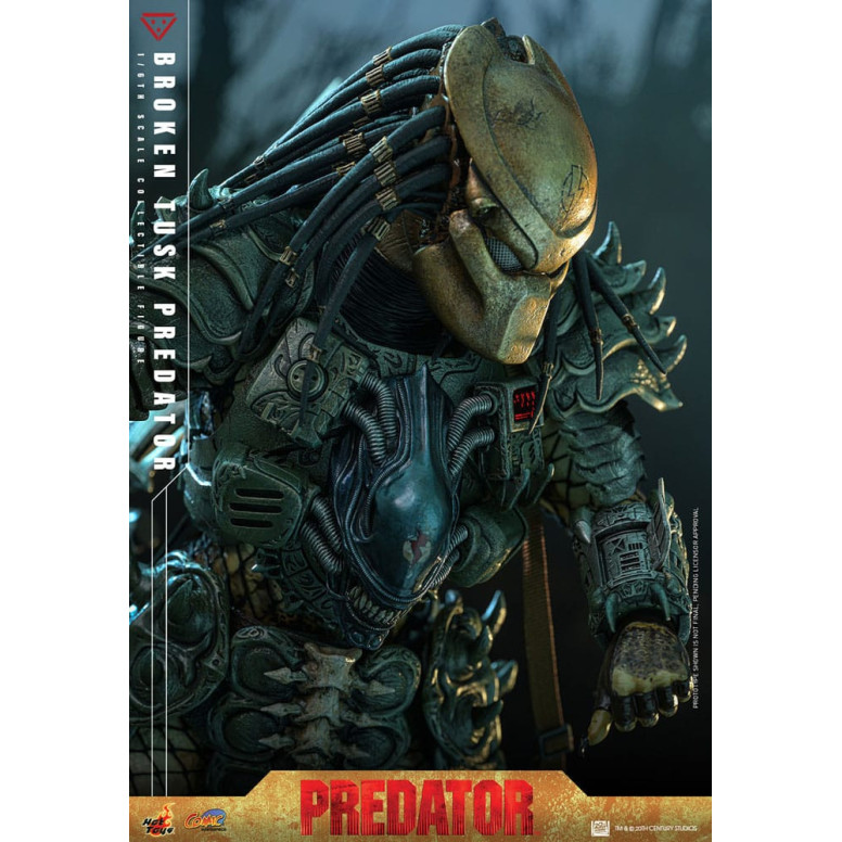 Hot Toys - Alien vs Predator - Gebrochener Stoßzahn Predator 1/6 CMS029