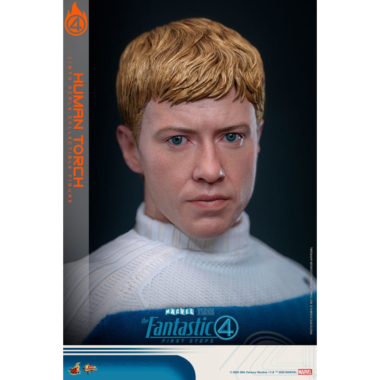 Hot Toys Marvel - Fantastische Vier: Erste Schritte - Menschliche Fackel MMS 1/6 - Johnny Storm