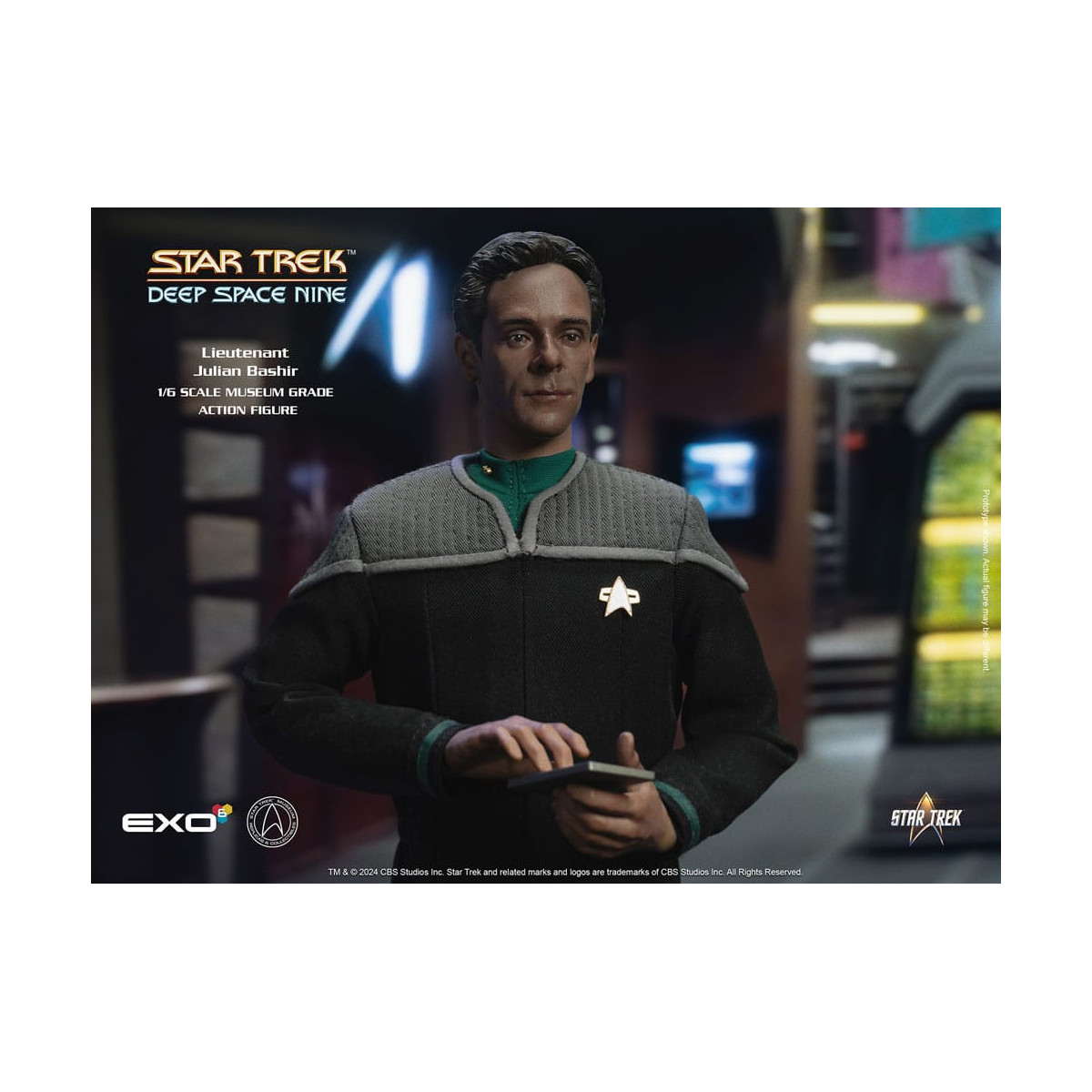 EXO-6 - Star Trek: Deep Space Nine - Julian Bashir Figur im Maßstab 1:6