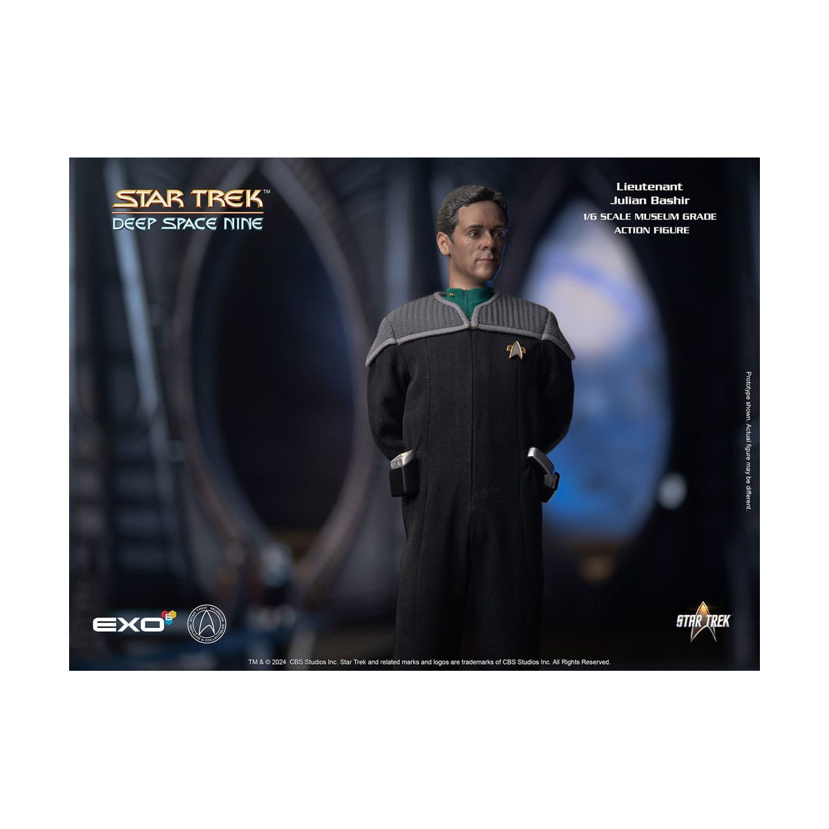 EXO-6 - Star Trek: Deep Space Nine - Julian Bashir Figur im Maßstab 1:6