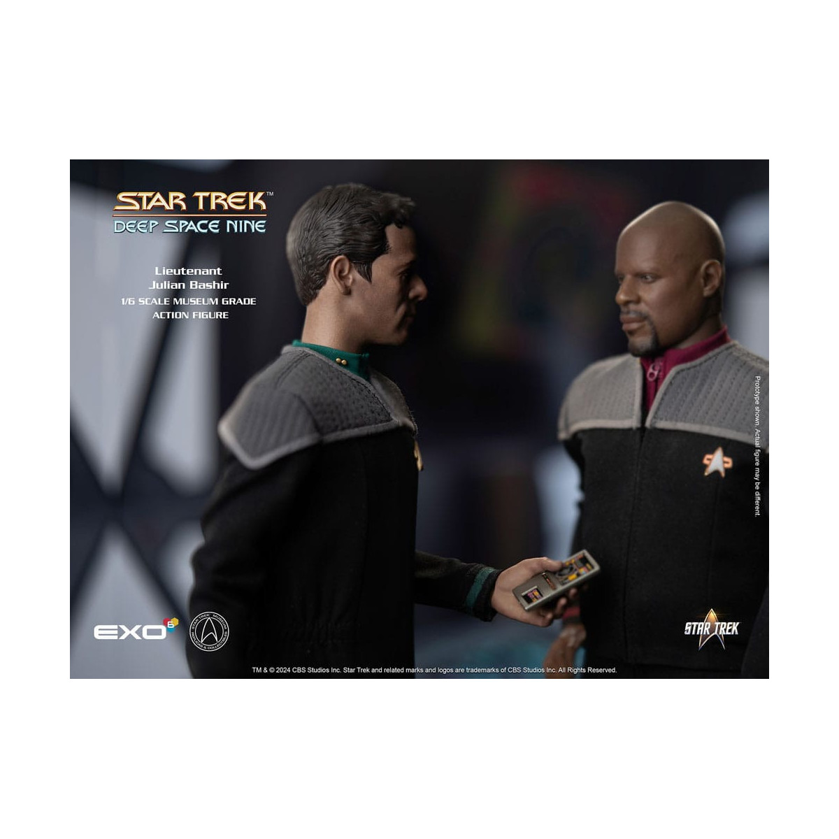 EXO-6 - Star Trek: Deep Space Nine - Julian Bashir Figur im Maßstab 1:6