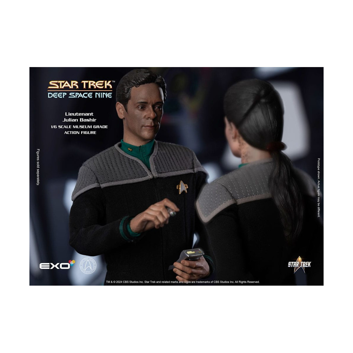 EXO-6 - Star Trek: Deep Space Nine - Julian Bashir Figur im Maßstab 1:6