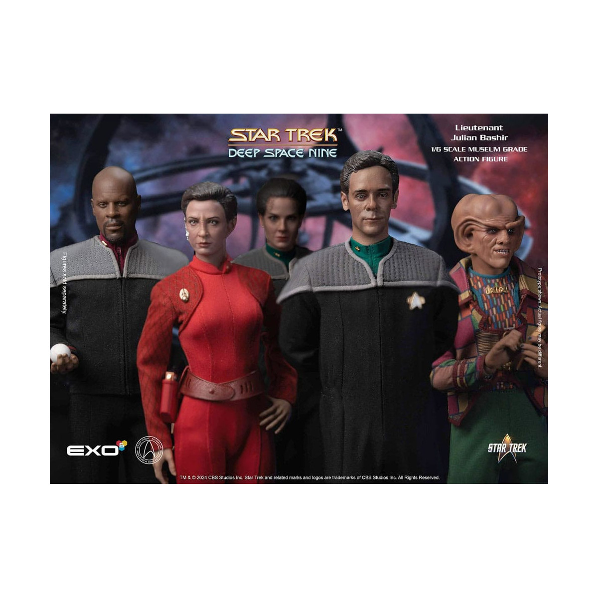EXO-6 - Star Trek: Deep Space Nine - Julian Bashir Figur im Maßstab 1:6