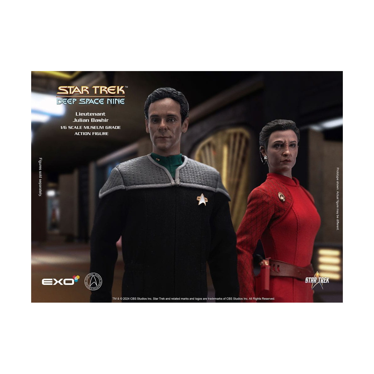 EXO-6 - Star Trek: Deep Space Nine - Julian Bashir Figur im Maßstab 1:6