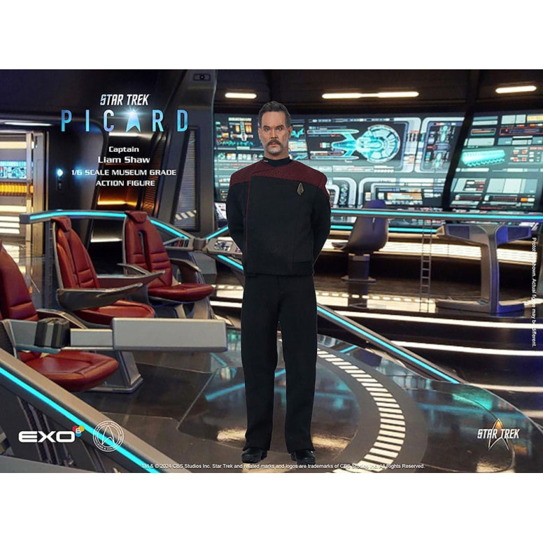 EXO-6 - Star Trek: Picard - Captain Liam Shaw Figur im Maßstab 1:6