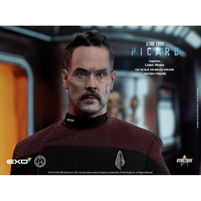 EXO-6 - Star Trek: Picard - Captain Liam Shaw Figur im Maßstab 1:6