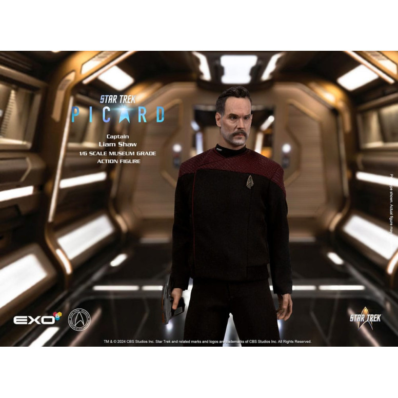 EXO-6 - Star Trek: Picard - Captain Liam Shaw Figur im Maßstab 1:6